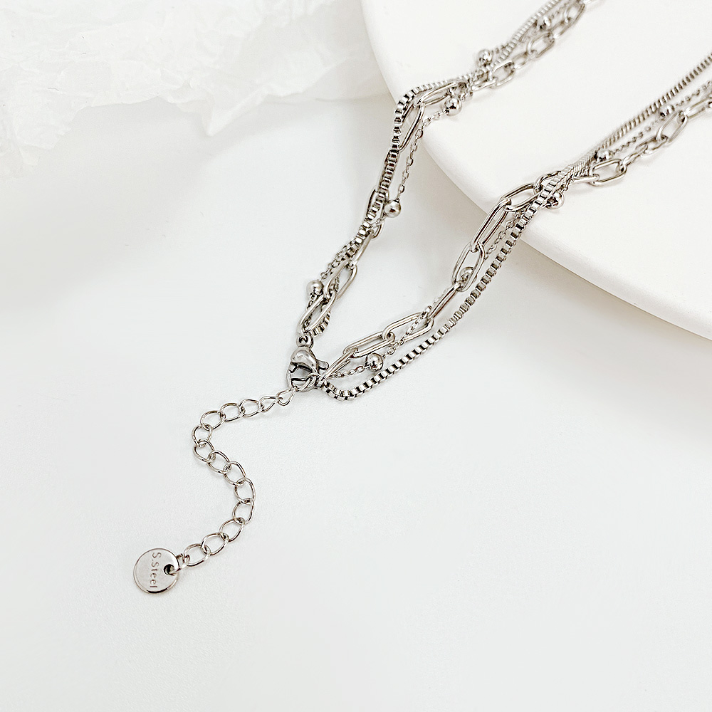 DPL FEMALE NECKLACE-25704-SS