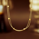 DPL FEMALE NECKLACE-24904-YG