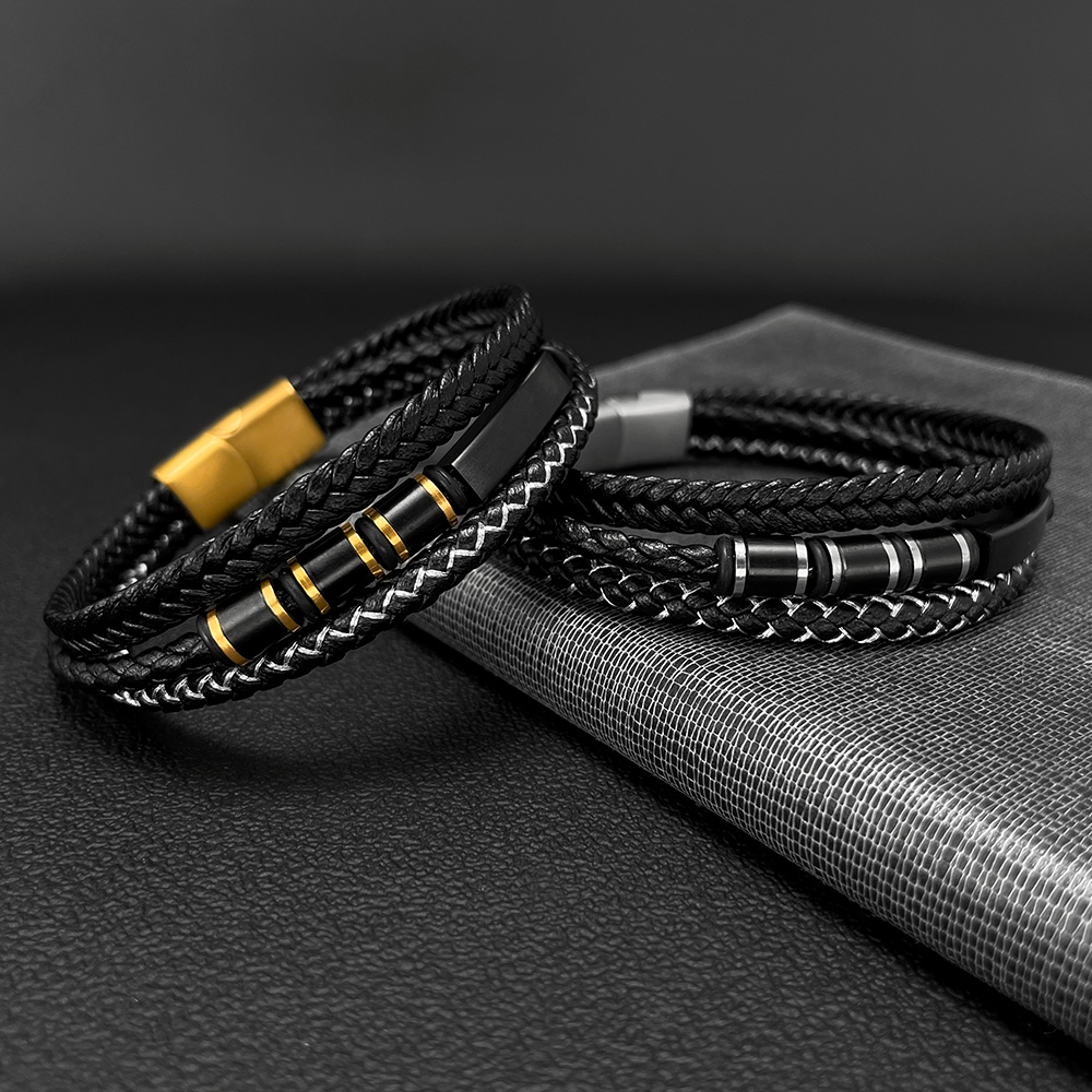 DPL MALE BRACELET-25702-BKYG