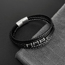 DPL MALE BRACELET-25702-BKSS