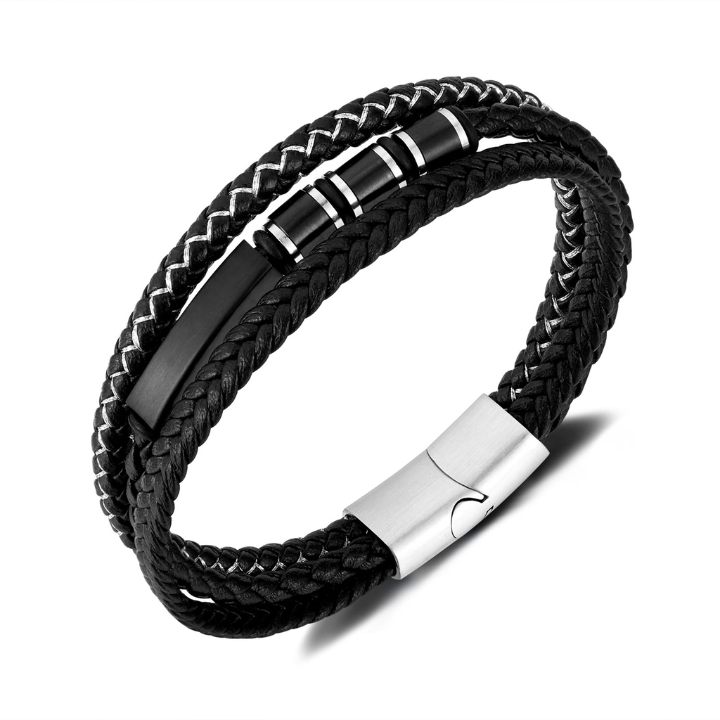 DPL MALE BRACELET-25702-BKSS