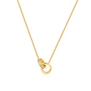 DPL FEMALE NECKLACE-24902-YG