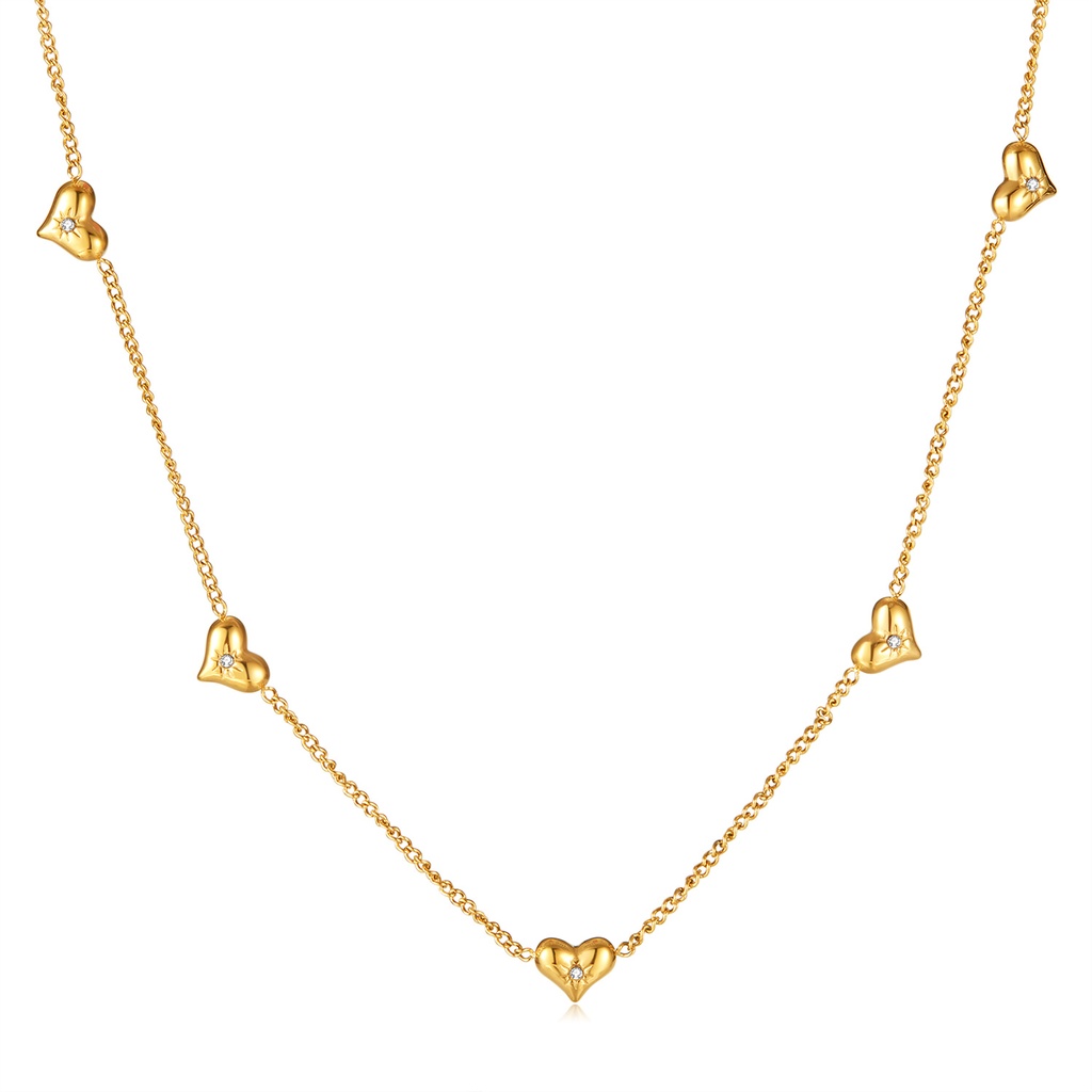 DPL FEMALE NECKLACE-25703-YG
