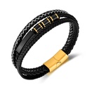 DPL MALE BRACELET-25702-BKYG