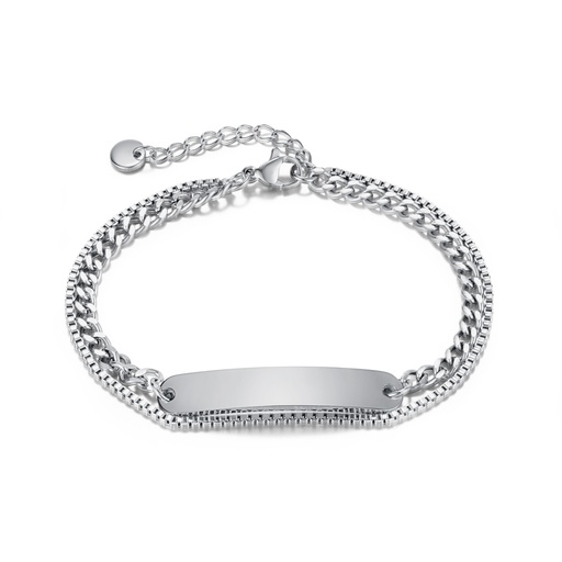 DPL FEMALE BRACELET-25705-SS
