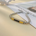 DPL MALE BRACELET-24910-YGSS