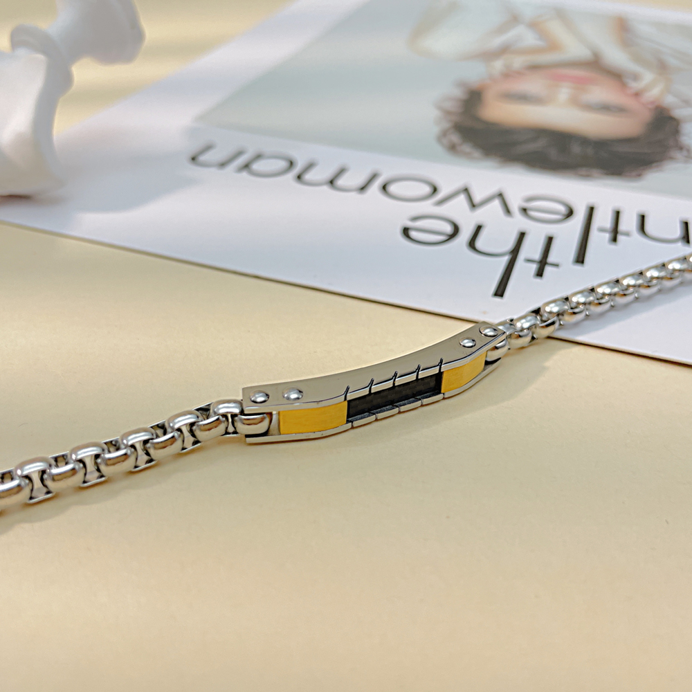 DPL MALE BRACELET-24910-YGSS