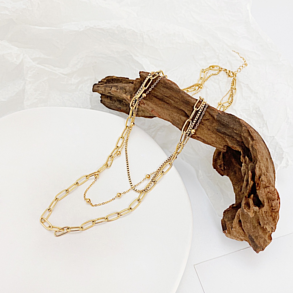 DPL FEMALE NECKLACE-25704-YG