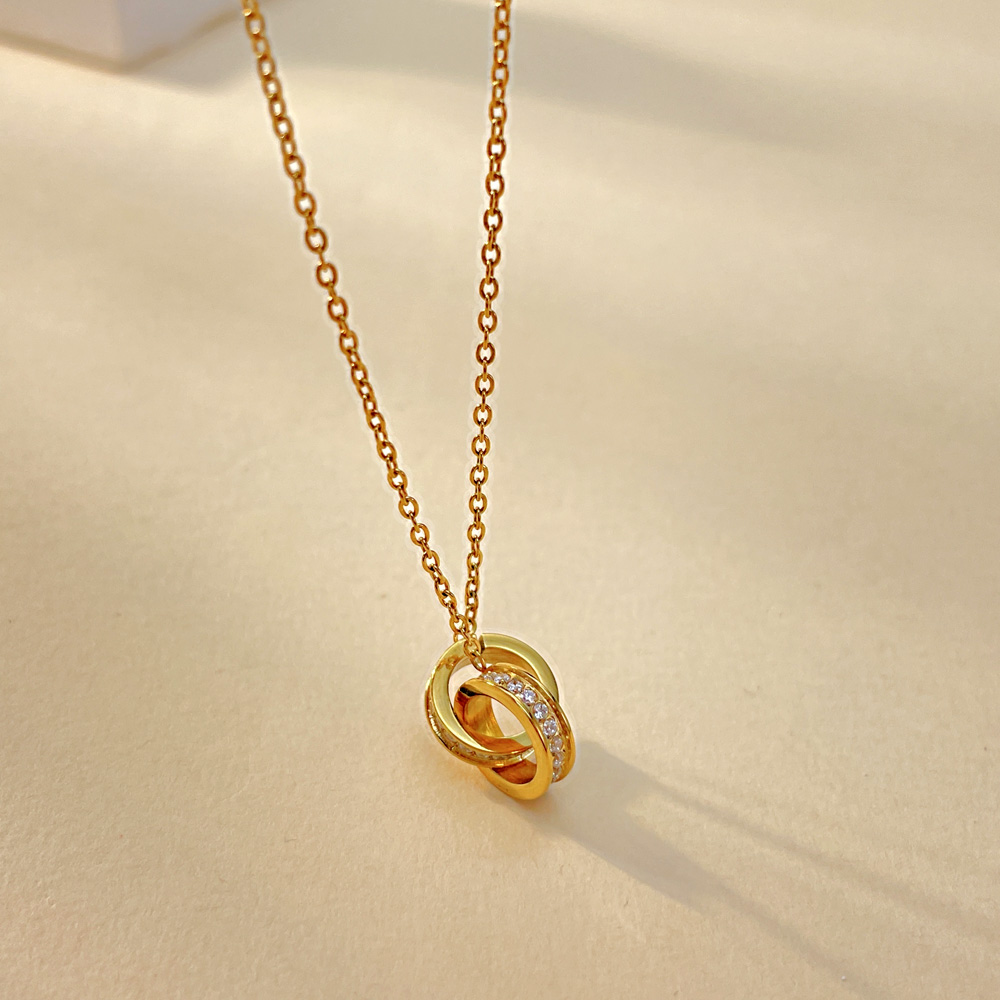 DPL FEMALE NECKLACE-24902-YG