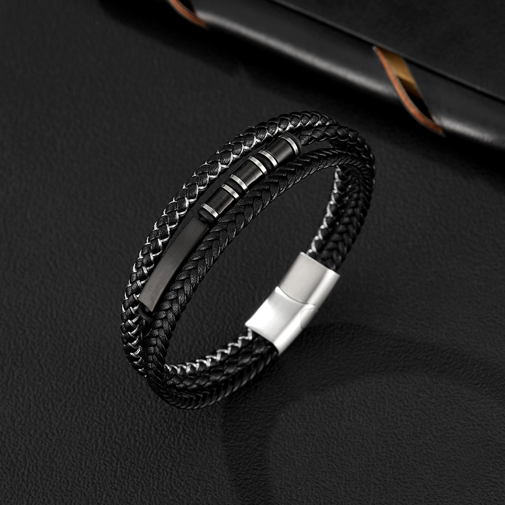 DPL MALE BRACELET-25702-BKSS