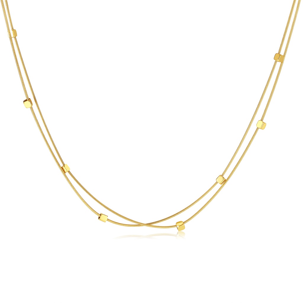 DPL FEMALE NECKLACE-24904-YG