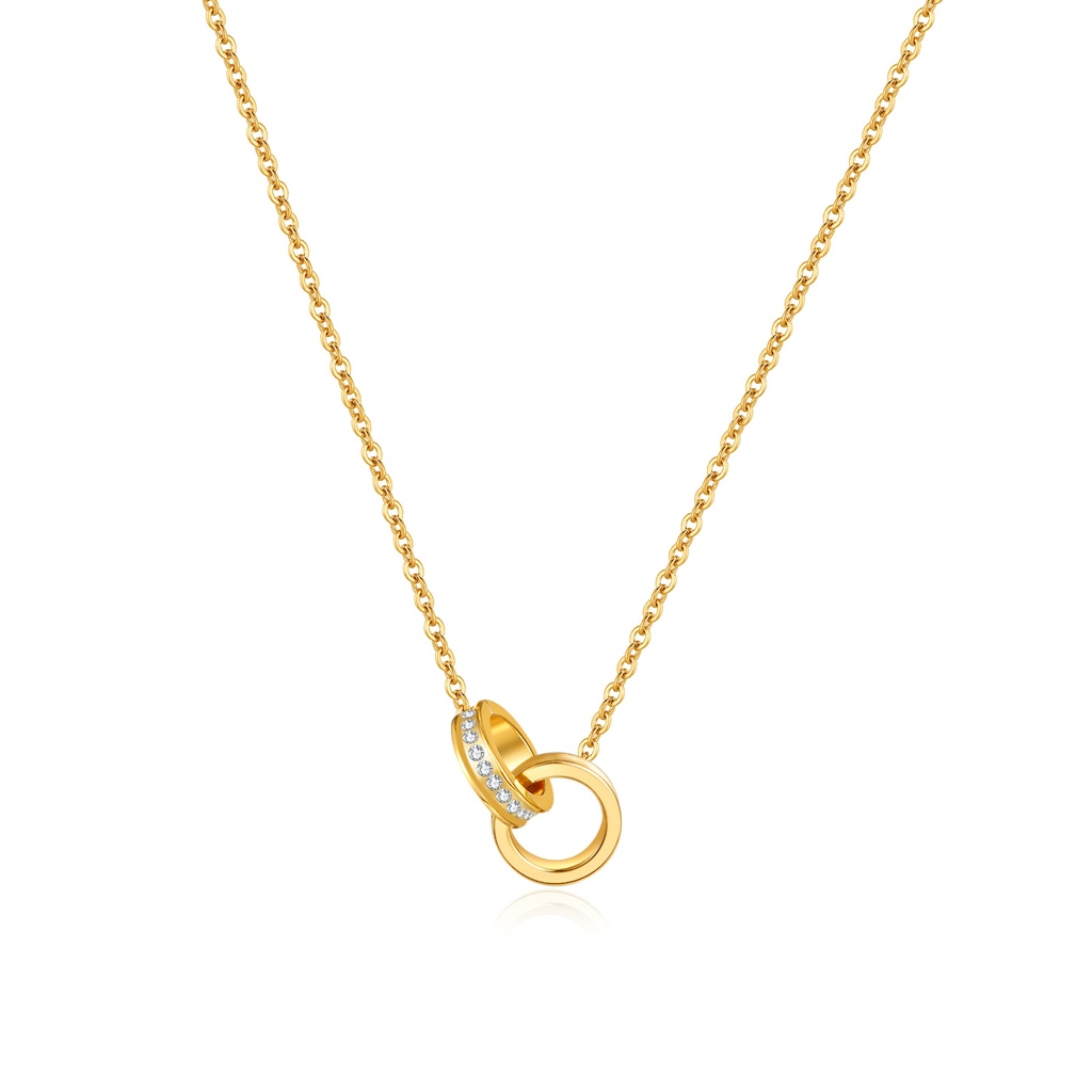 DPL FEMALE NECKLACE-24902-YG