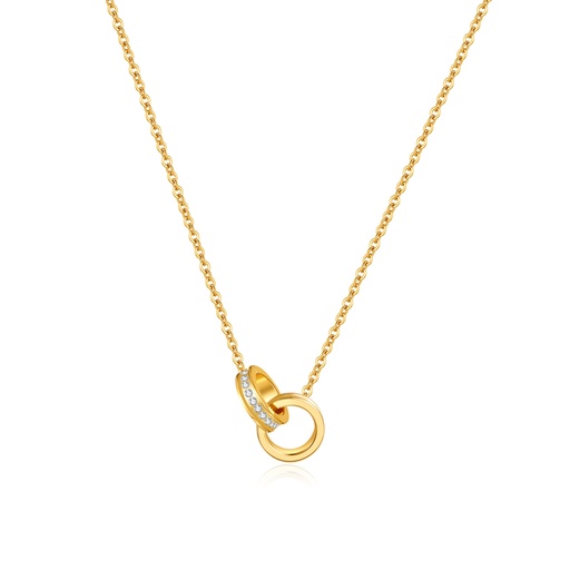 DPL FEMALE NECKLACE-24902-YG