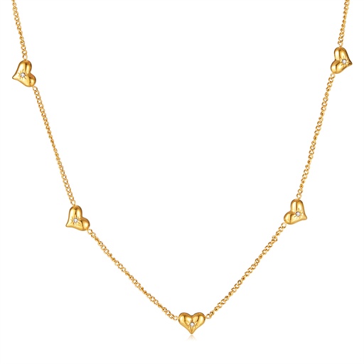 DPL FEMALE NECKLACE-25703-YG