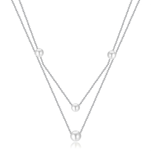 DPL FEMALE NECKLACE-25705-SS