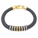 DPL MALE BRACELET-26604-YGBK