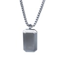 DPL MALE NECKLACE-26607-SS