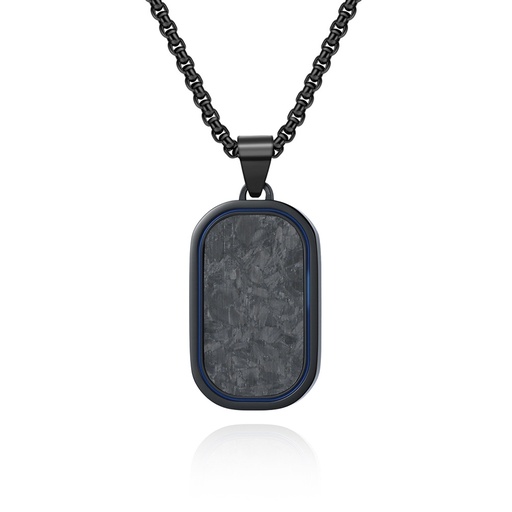 DPL MALE NECKLACE-26605-BKBK